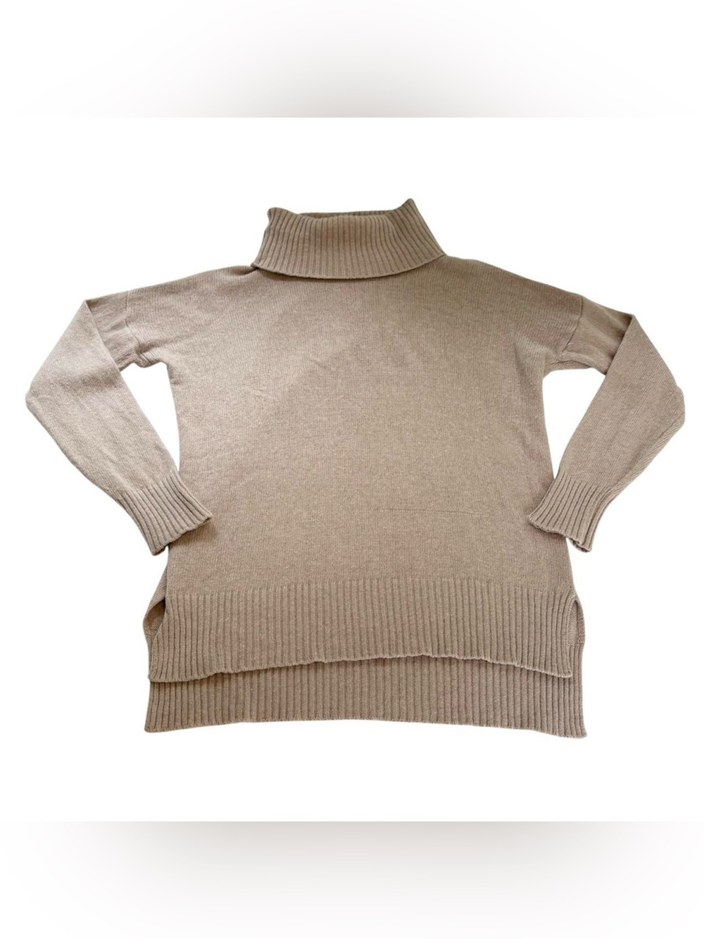Benedetta B. Merino Wool Cashmere Turtleneck